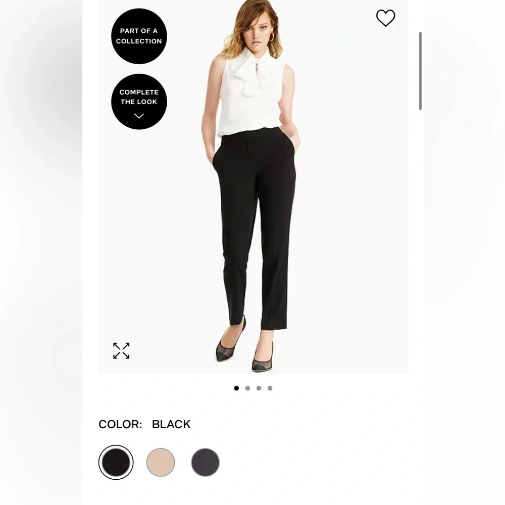 NWT Women's Straight-Leg Dress Pants